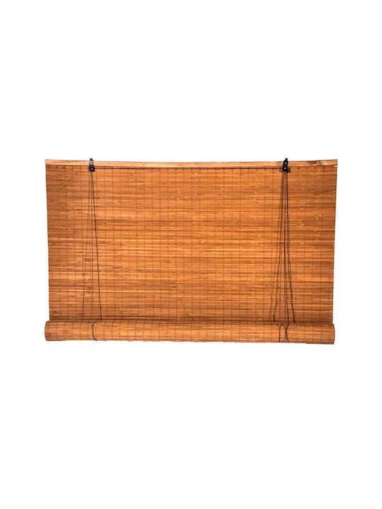 Ecoshadow Bamboo Shading Blind In Brown Colour W100xH100cm