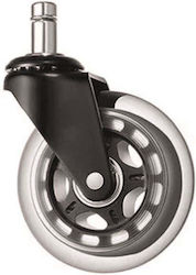 24Mall Furniture Wheel Clear 5 Pieces