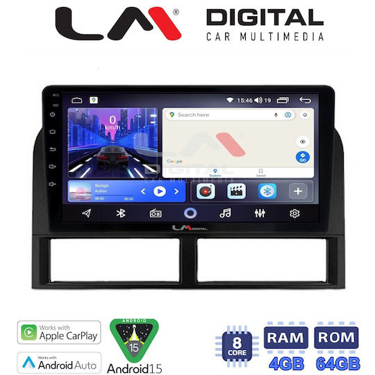 LM Digital Ηχοσύστημα Αυτοκινήτου για Jeep Cherokee / Grand Cherokee 1999 > 2004 (Bluetooth/USB/WiFi/GPS/Apple-Carplay/Android-Auto)