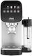 Ufesa Sienna Latte Automatic Espresso Coffee Machine 1350W Pressure 20bar For Cappuccino Silver