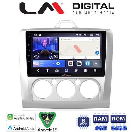 LM Digital Car Audio System for Ford Focus 2004>2012 Bluetooth USB Wi-Fi GPS Apple CarPlay Android Auto