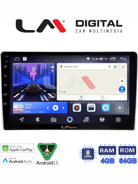 LM Digital Car Audio System for Peugeot Expert / 307 / Partner Fiat Scudo Toyota Proace Citroen C2 / C3 / Jumpy / Berlingo / C4 2001 Bluetooth USB Wi-Fi GPS Apple CarPlay Android Auto