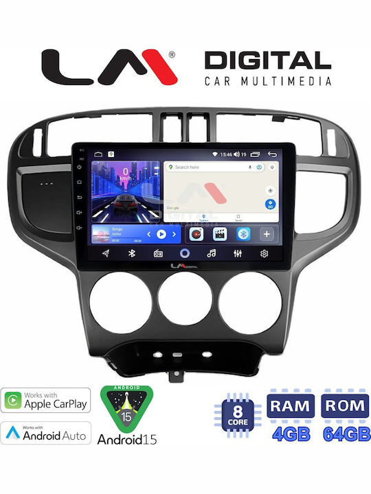 LM Digital Car Audio System for Hyundai Matrix 2001 > 2011 Bluetooth USB WiFi GPS Apple CarPlay Android Auto