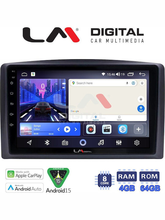 LM Digital Car Audio System for Mercedes-Benz Vito Viano 2015 Bluetooth USB Wi-Fi GPS Apple CarPlay Android Auto