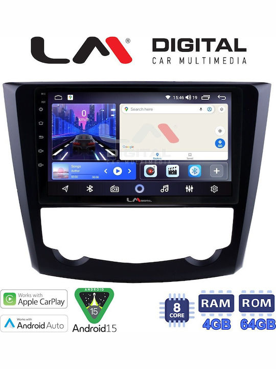 LM Digital Car Audio System for Renault Kadjar 2015 Bluetooth USB Wi-Fi GPS Apple CarPlay Android Auto