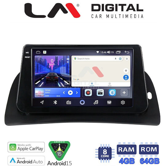 LM Digital Car Audio System for Renault Kangoo 2011 2021 Bluetooth USB Wi-Fi GPS Apple CarPlay Android Auto