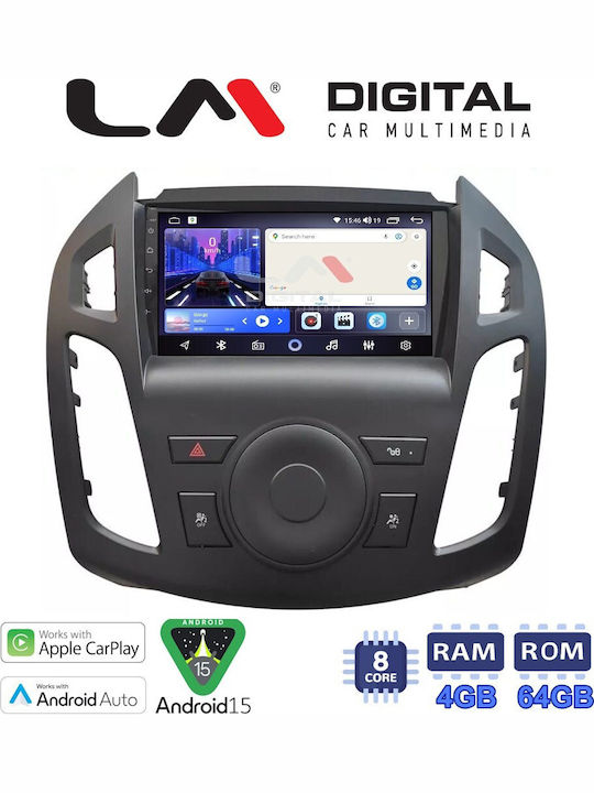 LM Digital Auto-Audiosysteme für Ford Transit Connect / Tourneo 2013 > 2017 Bluetooth USB Eingebautes Wi-Fi GPS Apple CarPlay Android Auto