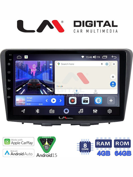 LM Digital Car Audio System for Suzuki Baleno 2015 Bluetooth USB Wi-Fi GPS Apple CarPlay Android Auto