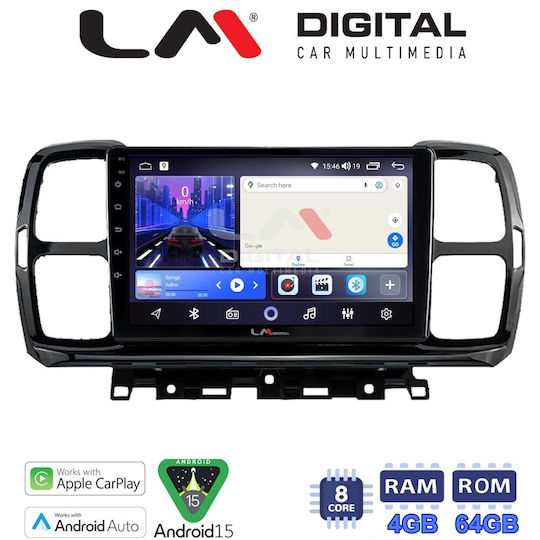 LM Digital Ηχοσύστημα Αυτοκινήτου για Citroen C5 Aircross / C5 2017 > 2021 (Bluetooth/USB/WiFi/GPS/Apple-Carplay/Android-Auto)