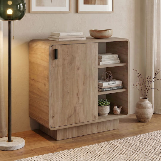 Μπουφές Rovel Ξύλινος Sepet Oak 80.3x39x80.4cm