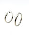 Irene Vilou Earrings Hoops Made of Steel