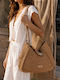 Boho Straw Handbag Kali Beige