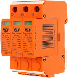 VCX Мълниезащитен Панел Тип T2 / T1 / T3 Триполюсен