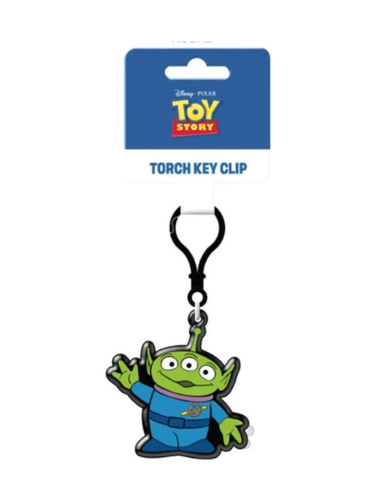 Μπρελόκ Φακός Toy Story Alien Torch Bagclip Tk2501653