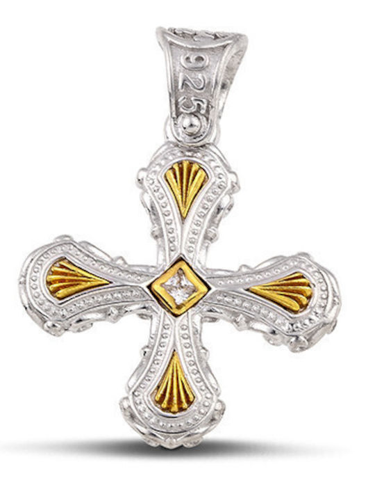 Dimitrios Exclusive Dimitrios Exclusive Frauenkreuz aus Silber ohne Kette