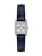 Emporio Armani Womens Watch 26mm Battery with Blue Leather Strap