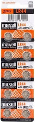 Maxell Αλκαλική Μπαταρία LR44 1.5V Maxell Αλκαλική Μπαταρία LR44 1.5V