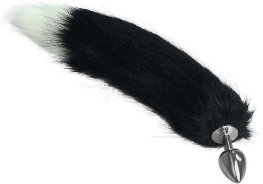 Lovetoy Fox Anal Plug Fox Tail Metal Black