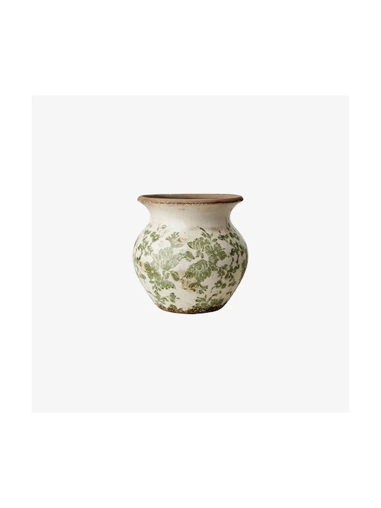 Phos & Gaia Decorative Ceramic Vase Victoria Ecru