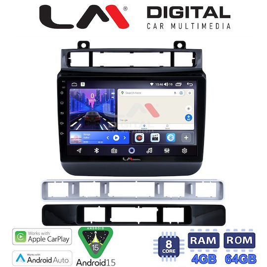 LM Digital Ηχοσύστημα Αυτοκινήτου για Volkswagen Touareg 2012 (Bluetooth/USB/WiFi/GPS/Apple-Carplay/Android-Auto)