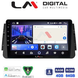 LM Digital Car Audio System for Nissan Micra 2017 with Bluetooth USB and GPS