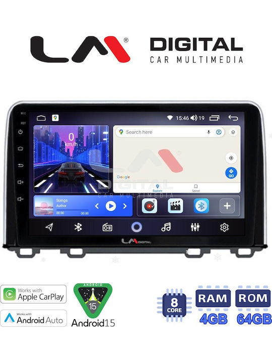 LM Digital Auto-Audiosysteme für Honda CR-V 2017 Bluetooth USB Eingebautes Wi-Fi GPS Apple CarPlay Android Auto LM ZK8912 Notenblätter