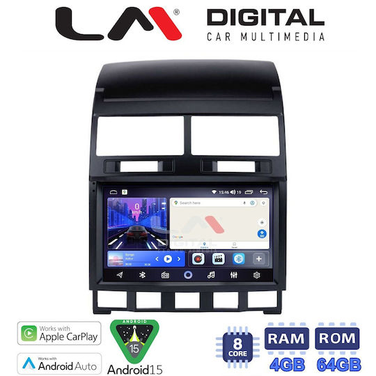 LM Digital Car Audio System for Volkswagen Touareg 2011 Bluetooth USB Wi-Fi GPS Apple CarPlay Android Auto