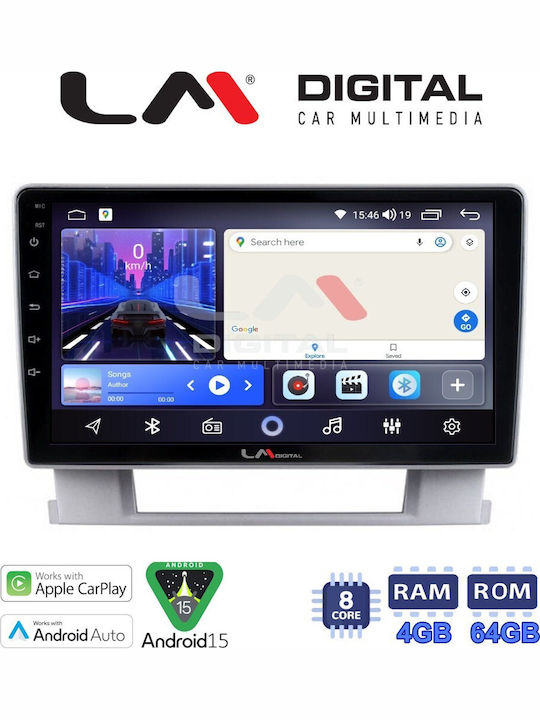 LM Digital Auto-Audiosystem für Opel Astra 2011>2015 Bluetooth USB Eingebautes Wi-Fi GPS Apple CarPlay Android Auto