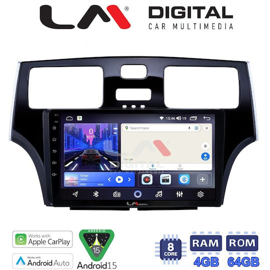 LM Digital Car Audio System for Lexus ES 2001 2007 Bluetooth USB Wi-Fi GPS Apple CarPlay Android Auto