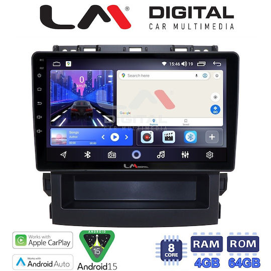 LM Digital Ηχοσύστημα Αυτοκινήτου για Subaru Forester 2019 (Bluetooth/USB/WiFi/GPS/Apple-Carplay/Android-Auto)
