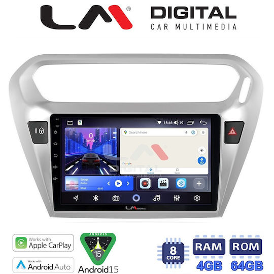 LM Digital LM ZK8294 GPS Touch Screen OEM Multimedia Car System for Citroen Elysee 2013 Peugeot 301 2013 CarPlay Android Auto Bluetooth GPS Wi-Fi ElectricLife
