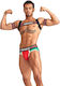 Mister B Ανδρικό Harness Κόκκινο