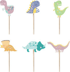 Dinosaur Toppers 6 Stück