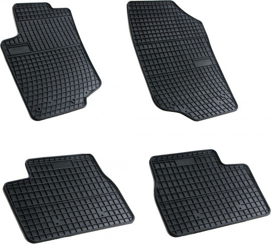 Set Covoare Auto Cauciuc 4 Buc Peugeot 207 2006 2012