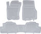 Mercedes Ml W163 1998-2005 Гумени Сиви Килими За Кола Car Mats Rezaw Plast 3 Бр