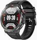 Microwear MK68 Smartwatch με Παλμογράφο (Black ...