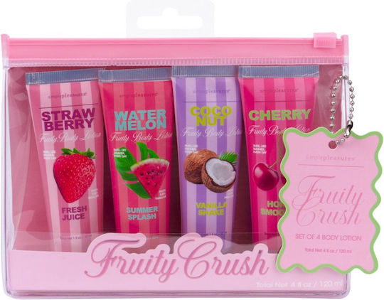Tri-Coastal Design Fruity Crush Σετ Περιποίησης για Ενυδάτωση 4τμχ