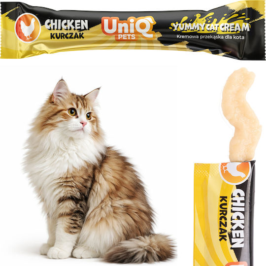 Uniq Υγρή Τροφή για Γάτες με Κοτόπουλο 15gr