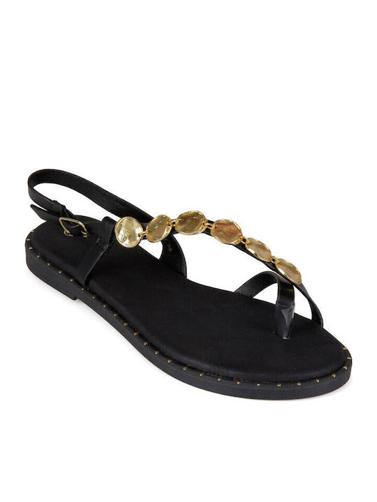 Women's Flat Sandals Black