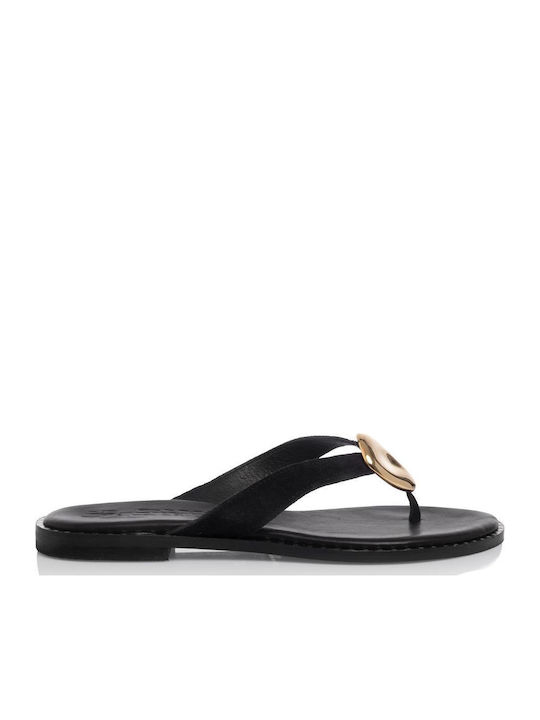Sante Leather Women's Sandals Black