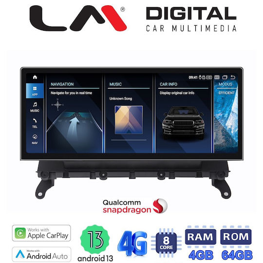 LM Digital Car Audio System for BMW X3 (F25) 2014 2017 Bluetooth USB Wi-Fi GPS Apple CarPlay Android Auto