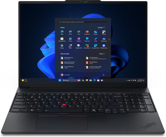 Lenovo ThinkPad E16 Gen 3 (Intel) 16" FHD+ (Ultra 7-258V/32GB/1.0TB SSD/Fără Sistem De Operare) (Tastatură Engleză Internațională)