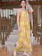 Tweet With Love Women's Yellow Beach Dress