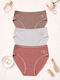Damen-Slips Große Größen Baumwoll Mehrfarbig 3Pack