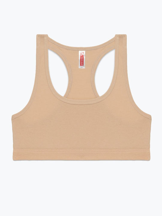 Teens Kids Training Bra Dark Grey