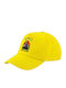 Koupakoupa Kids' Hat Jockey Fabric The Dadalorian Yellow