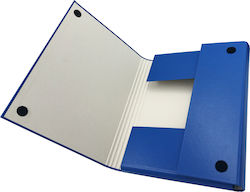 Velcro Flap Folder 40mm A4/blue