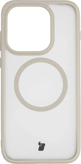 Bizon Matteo Case Magsafe Compatible Oneplus 15 Beige