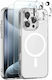 Northjo Set Protecție 5 1 Husă Dură Protecție Ecran Cameră Transparent Apple iPhone 15 Pro