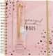 Diary Tri-Coastal Weekly 18-Month August 2026 January 2028 Pink